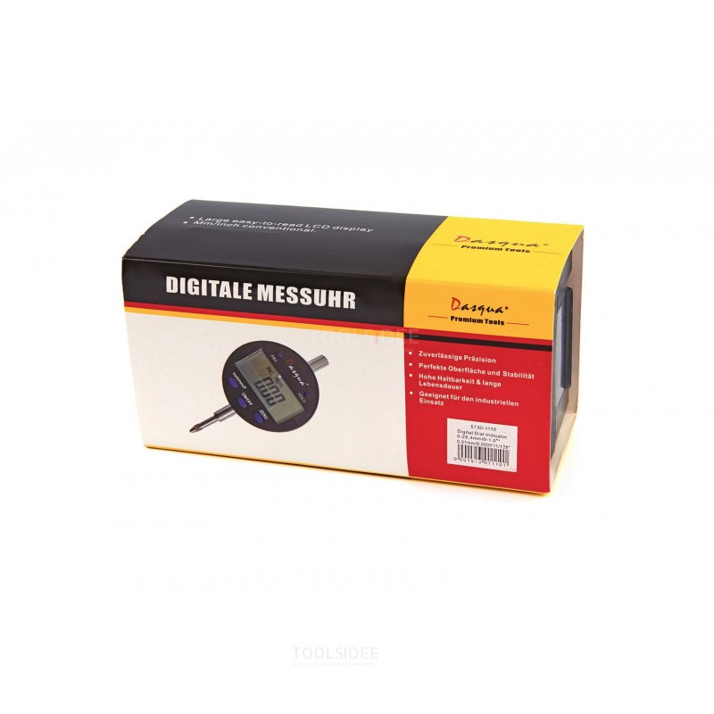 Medidores de cuadrante digital de trazo Dasqua Professional de 0,01 mm