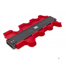 Professionelle, magnetische Profilschablone von HBM (285 x 100 x 20 mm)