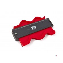 Professionelle, magnetische Profilschablone von HBM (285 x 100 x 20 mm)