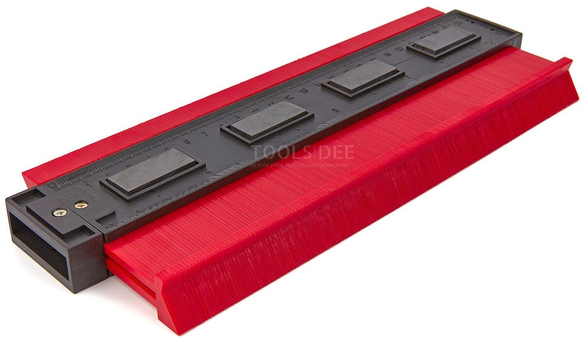 Professionelle, magnetische Profilschablone von HBM (285 x 100 x 20 mm)