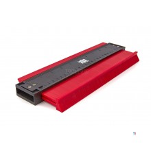 Professionelle, magnetische Profilschablone von HBM (285 x 100 x 20 mm)