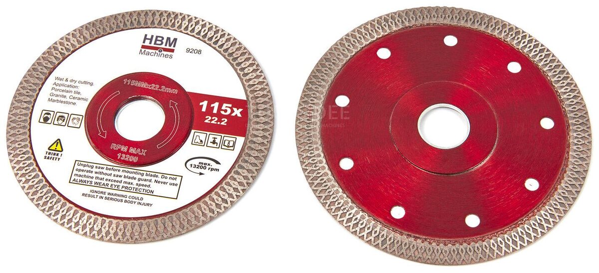 HBM professional diamond cutting disc HBM professional diamond cutting disc