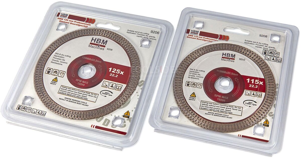 HBM professional diamond cutting disc HBM professional diamond cutting disc