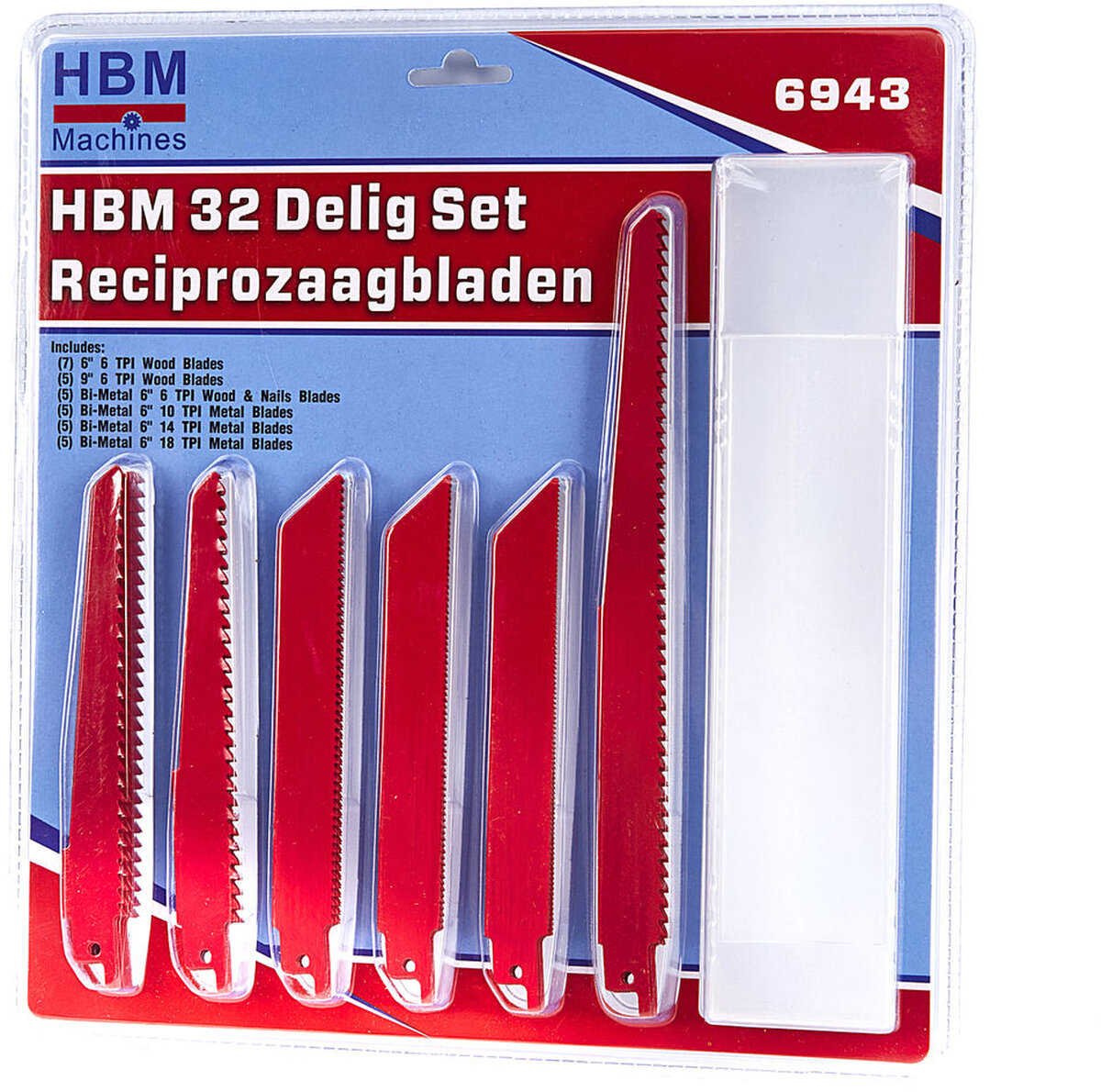 HBM 32 Piece Set Sabersagblad