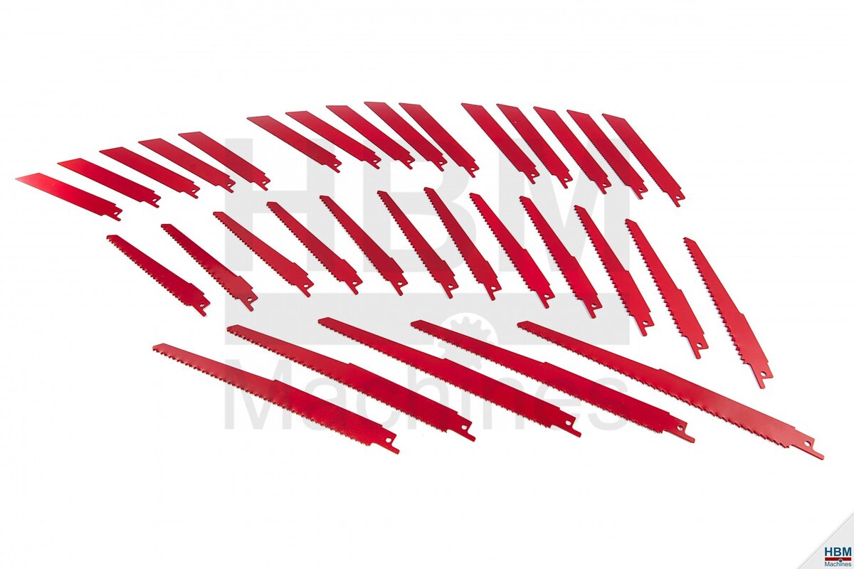 HBM 32 Piece Set Sabersagblad