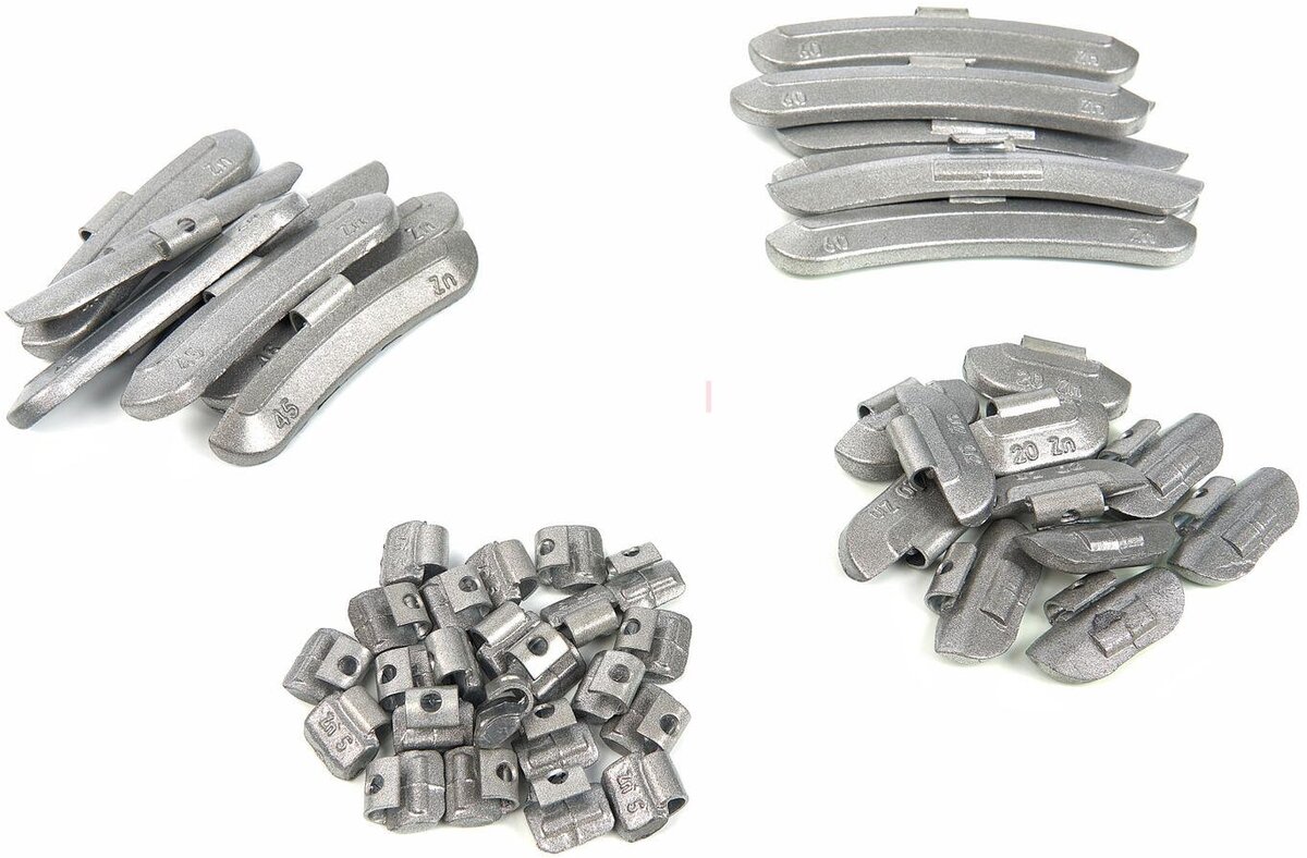 HBM Fe Hjulvægt Zink Til Stålfælge