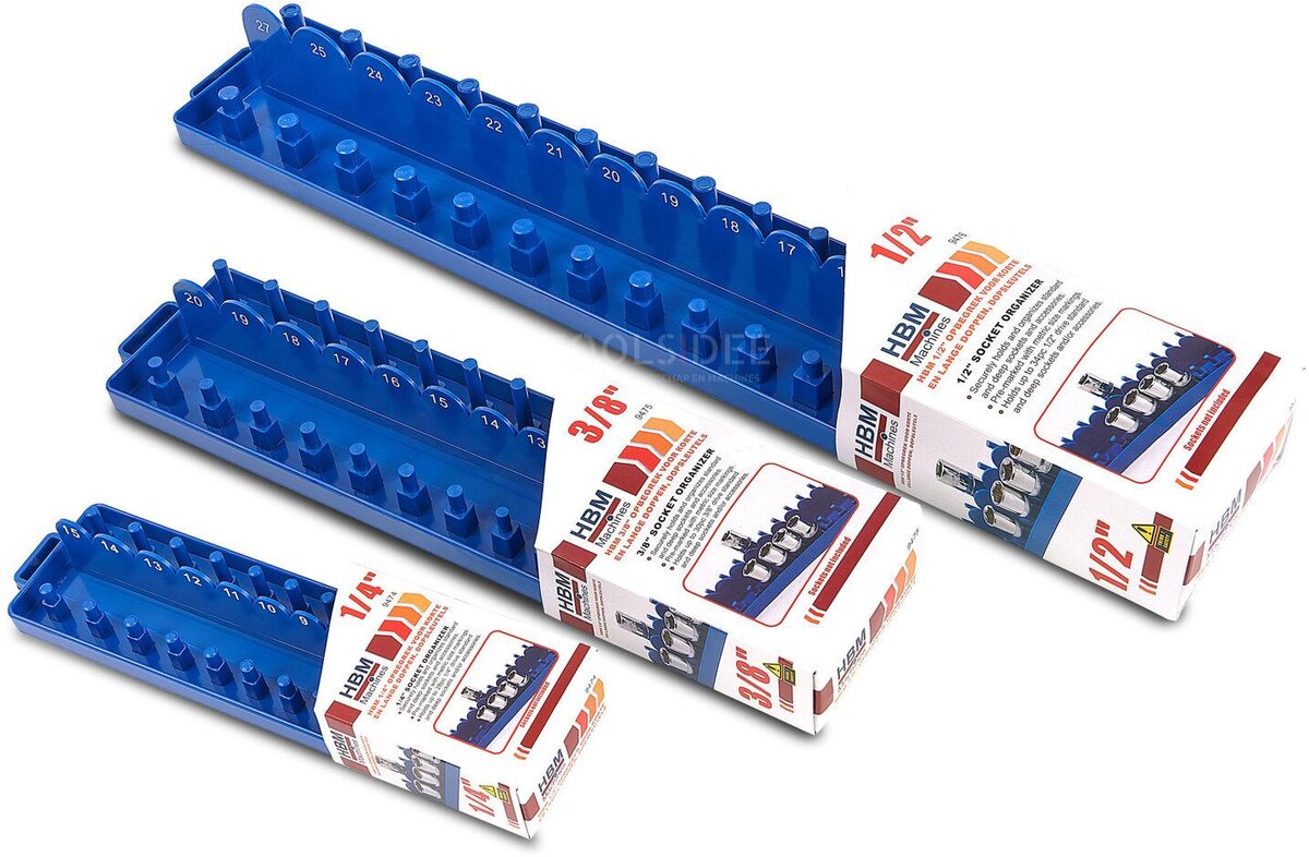 HBM Oppbevaringsstativ for korte og lange lokker, stikknøkler