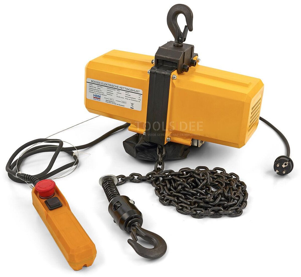 hbm 150 kg professionell elektrisk kedjelift