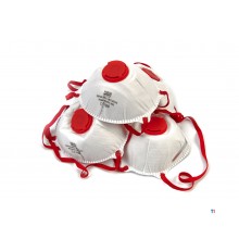 HBM 5 pieces ffp1 dust mask with valve