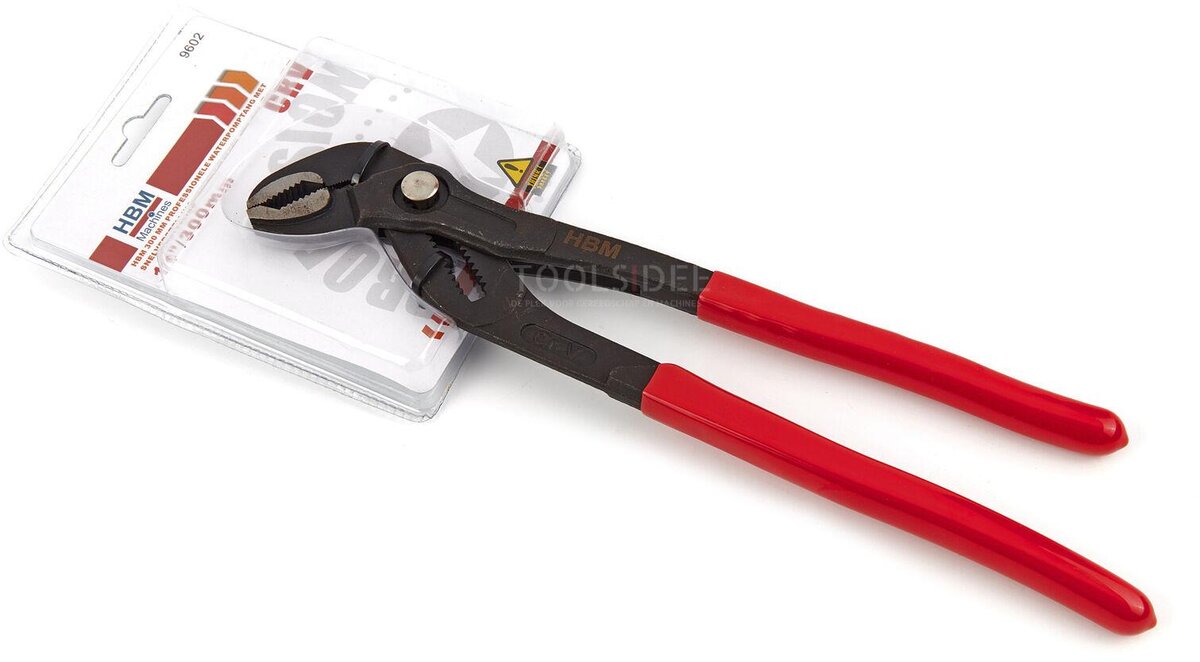 HBM profesjonell vannpumpetang med hurtigjustering