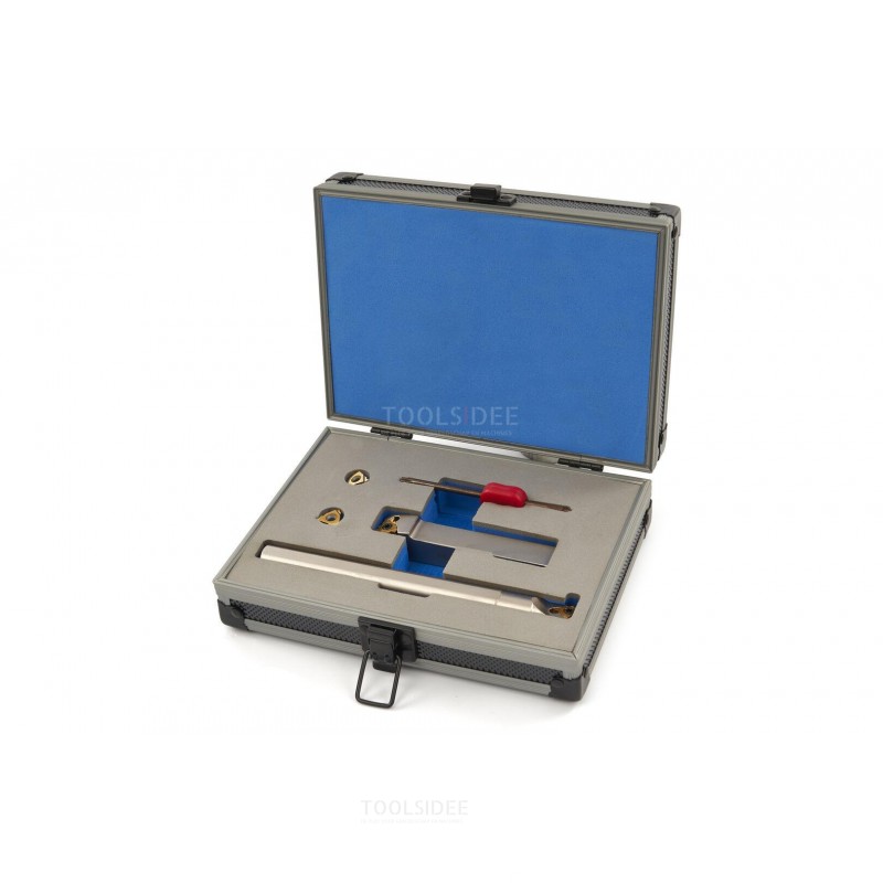Harlingen Professional Internal and External thread cutting chisel set with HM inserts