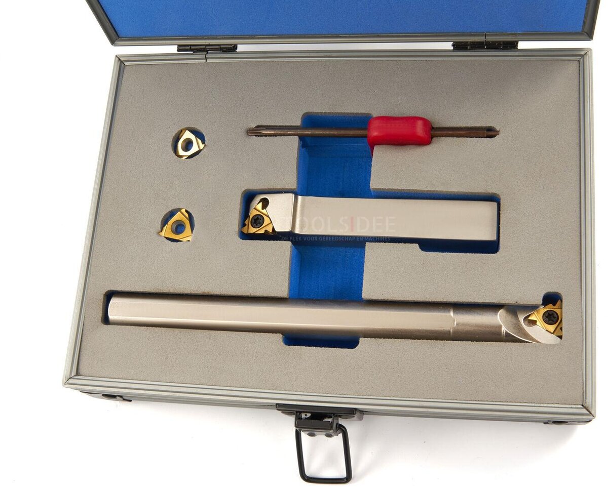 Harlingen professioneller Innen- und Außengewindeschneidsatz mit HM-Einsätzen