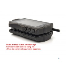 HBM Professionele Inspectiecamera, Endoscoop Met 110 mm. Full Color LCD Display