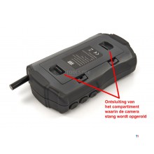 HBM Professionele Inspectiecamera, Endoscoop Met 110 mm. Full Color LCD Display