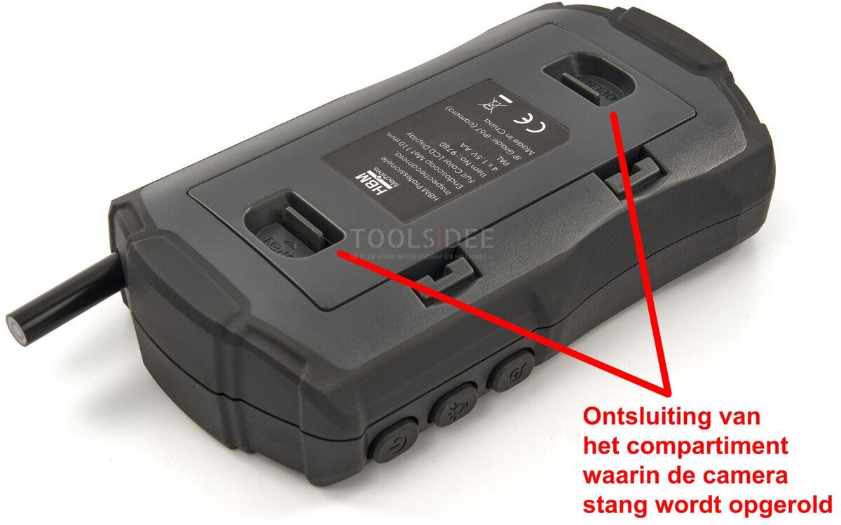 HBM Professionele Inspectiecamera, Endoscoop Met 110 mm. Full Color LCD Display