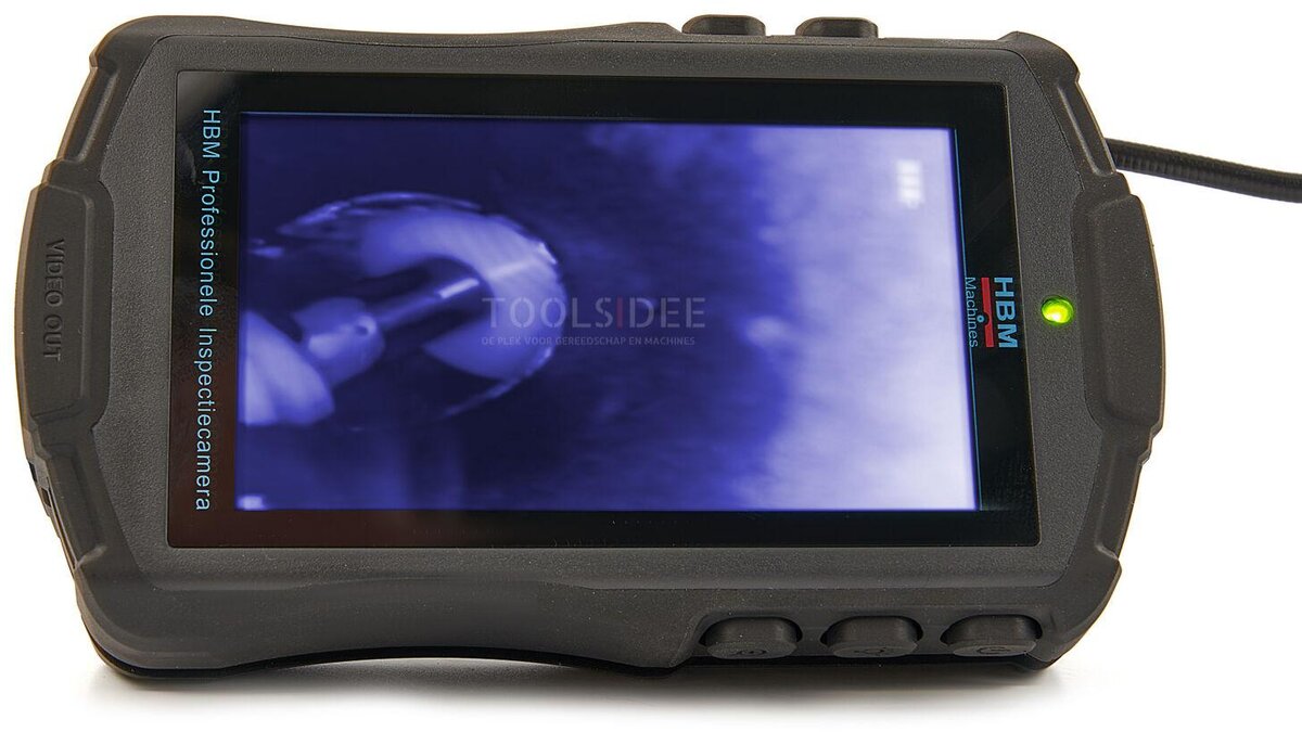 HBM Professionele Inspectiecamera, Endoscoop Met 110 mm. Full Color LCD Display