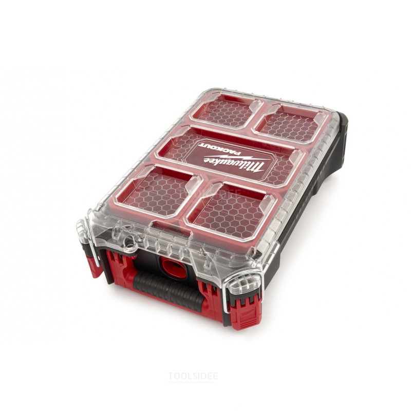 Milwaukee 4932471065 Packout Compact Slim Organizer - 250 x 380 x 65mm
