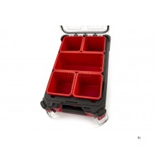 Milwaukee 4932471065 Packout Compact Slim Organizer - 250 x 380 x 65mm