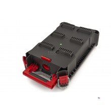 Milwaukee 4932471065 Packout Compact Slim Organizer - 250 x 380 x 65mm