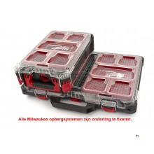 Milwaukee 4932471065 Packout Compact Slim Organizer - 250 x 380 x 65mm