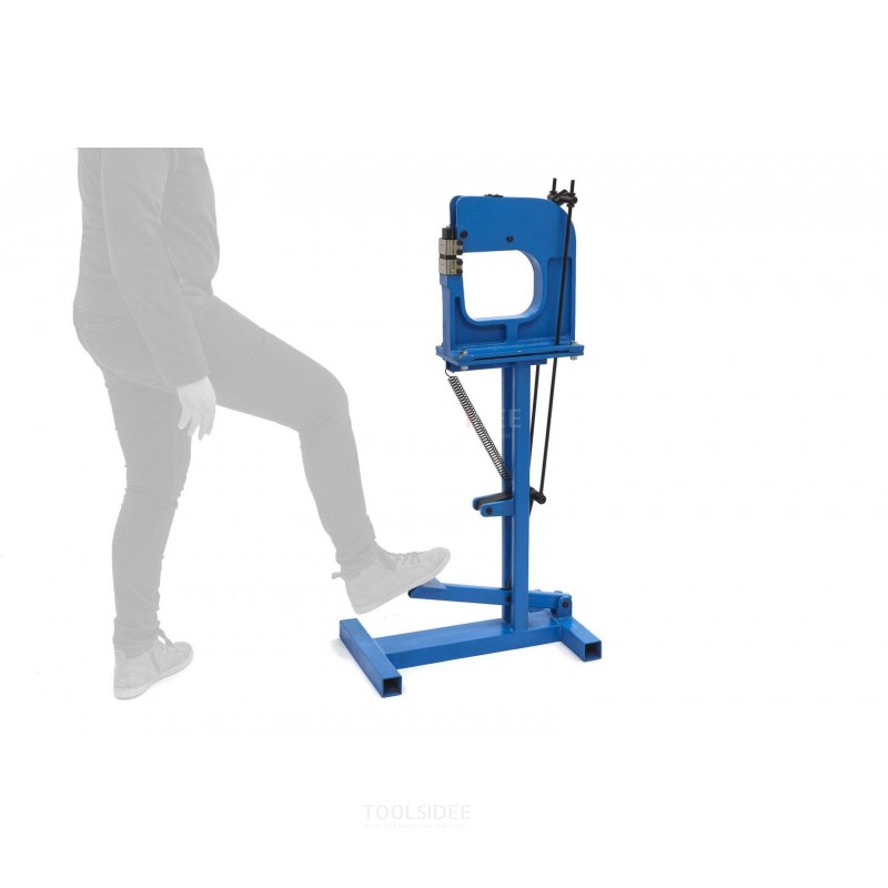 HBM Professional Stretch and Compress machine on a base