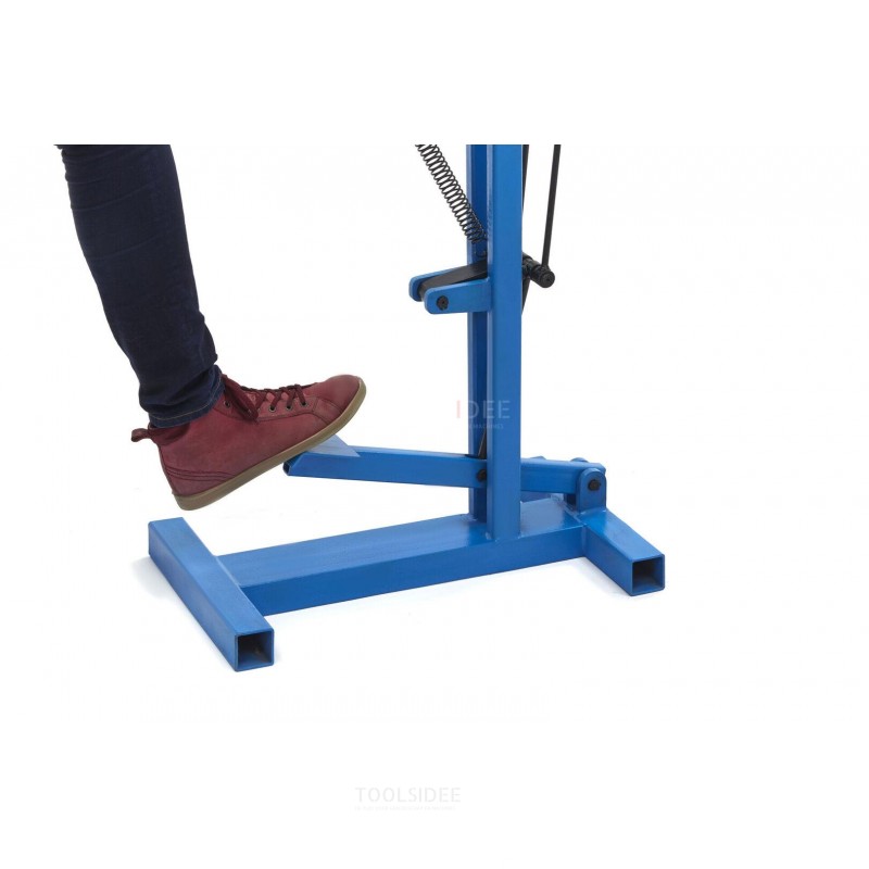 HBM Professional Stretch and Compress machine on a base