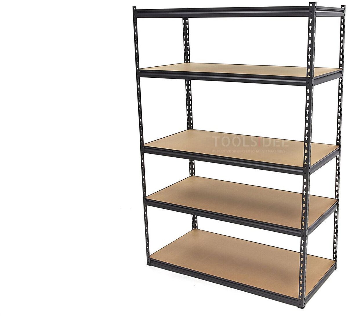 HBM 2 Piece Professional Extra Wide Shelving / Garage Rack 5 x 300 Kg