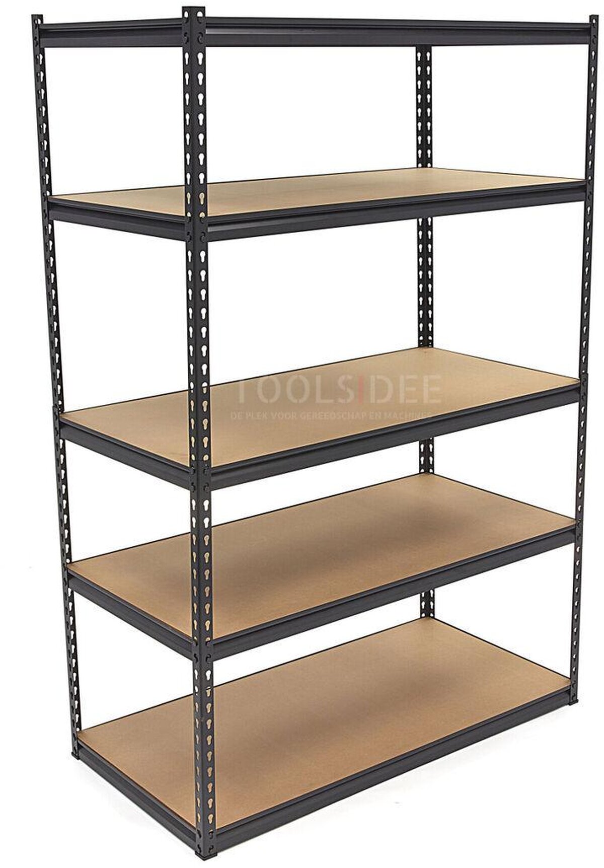 HBM 2 Piece Professional Extra Wide Shelving / Garage Rack 5 x 300 Kg
