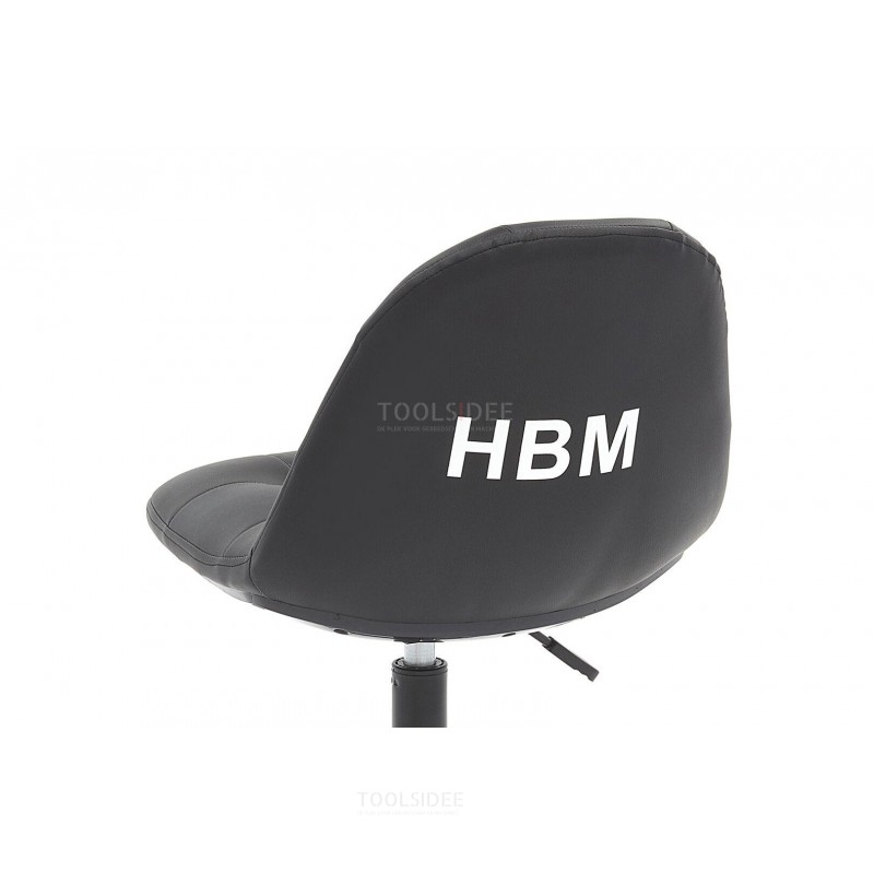 HBM Professional Werkstattstuhl, Arbeitsstuhl mit Gasfeder - Modell 2
