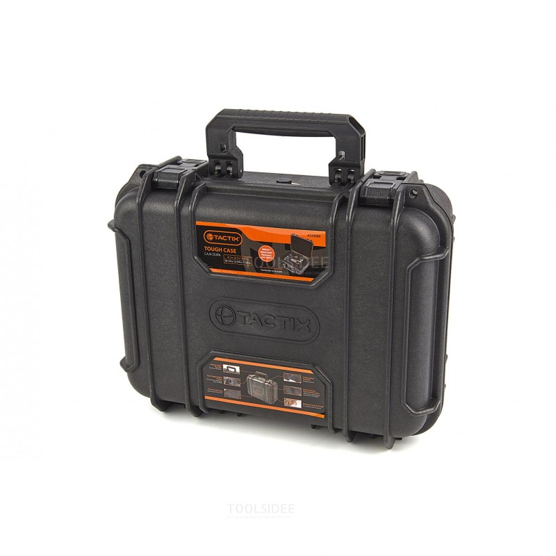 Tactix IP65 Waterproof, Dustproof and Shockproof Polypropylene Case 41.5 x 32.5 x 18.5 cm