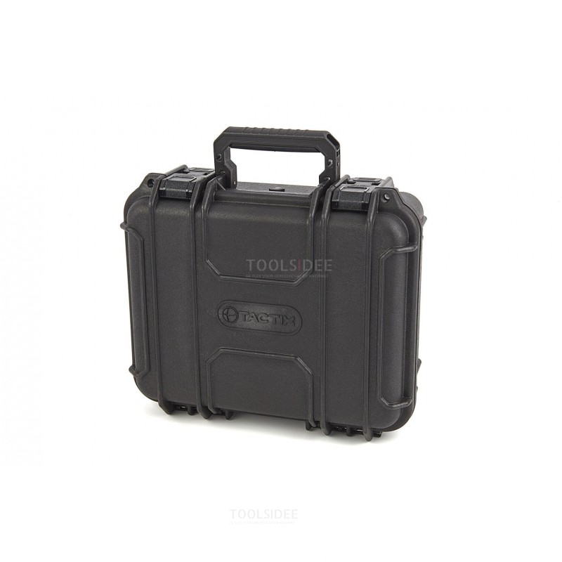 Tactix IP65 wasserdichter, staubdichter und schlagfester Polypropylen-Koffer 34,5 x 29,5 x 15,5 cm