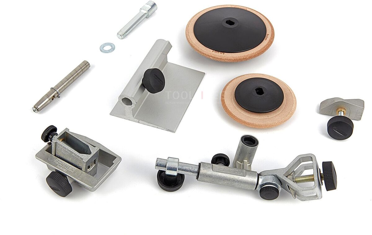 Tormek TNT-808 achtteiliges Zubehörset zum Schärfen von Drechslerwerkzeugen