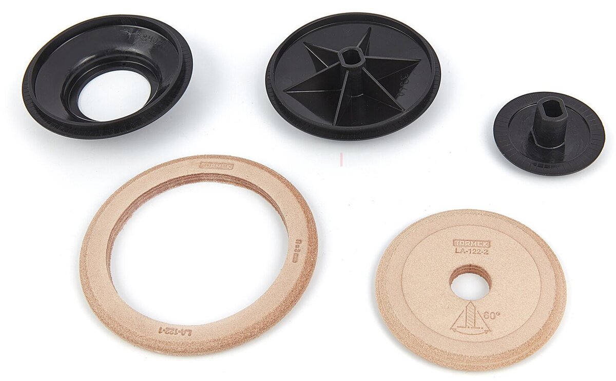 Tormek TNT-808 achtteiliges Zubehörset zum Schärfen von Drechslerwerkzeugen