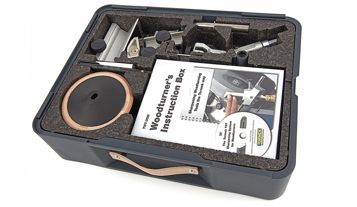 Tormek TNT-808 achtteiliges Zubehörset zum Schärfen von Drechslerwerkzeugen