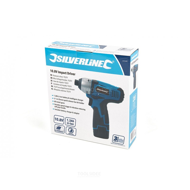 Silverline 10.8 Volt Cordless impact screwdriver