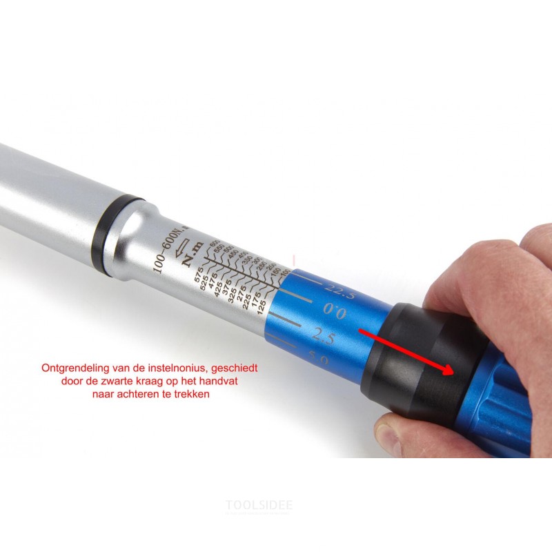 HBM 3/4 Professional Torque wrench 100 - 600 Nm.