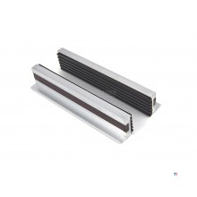 HBM Aluminium Fastgørelseskæber med gummi til ekstra greb Til brug i skruestik 