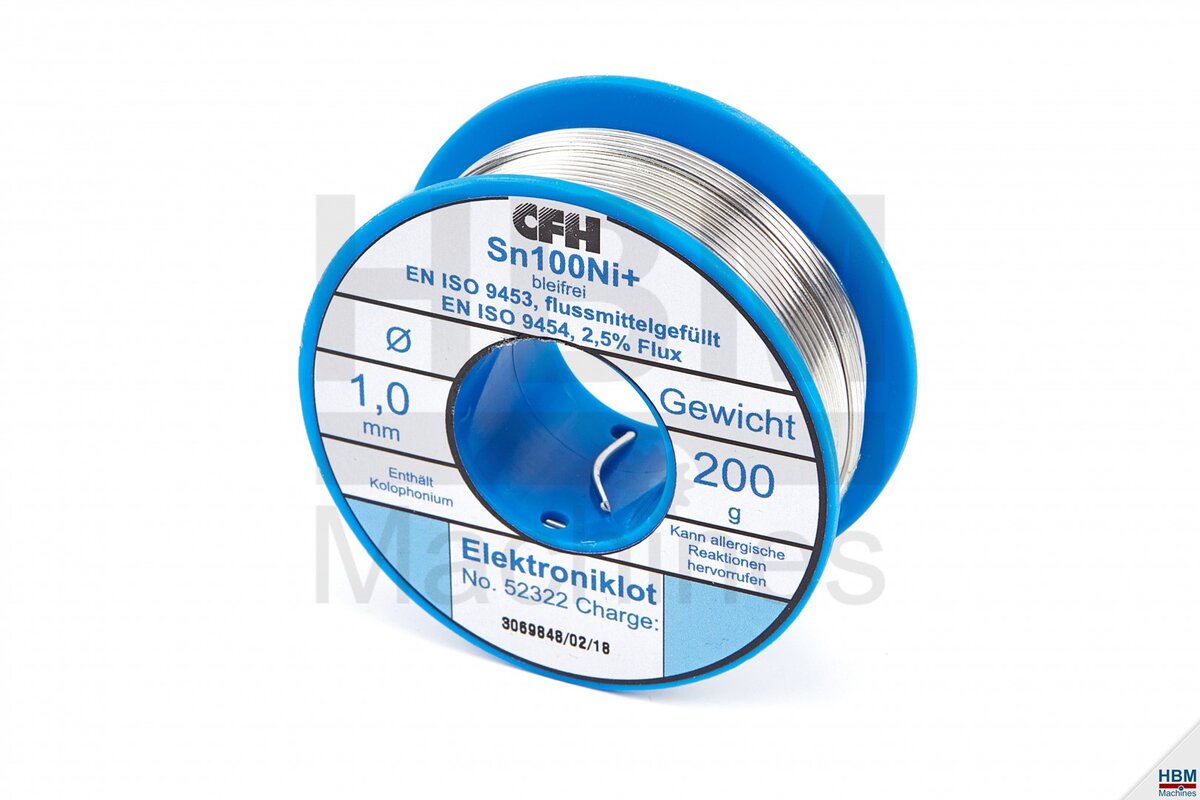 CFH Electronicasoldeer EL 322 loodvrij 200g