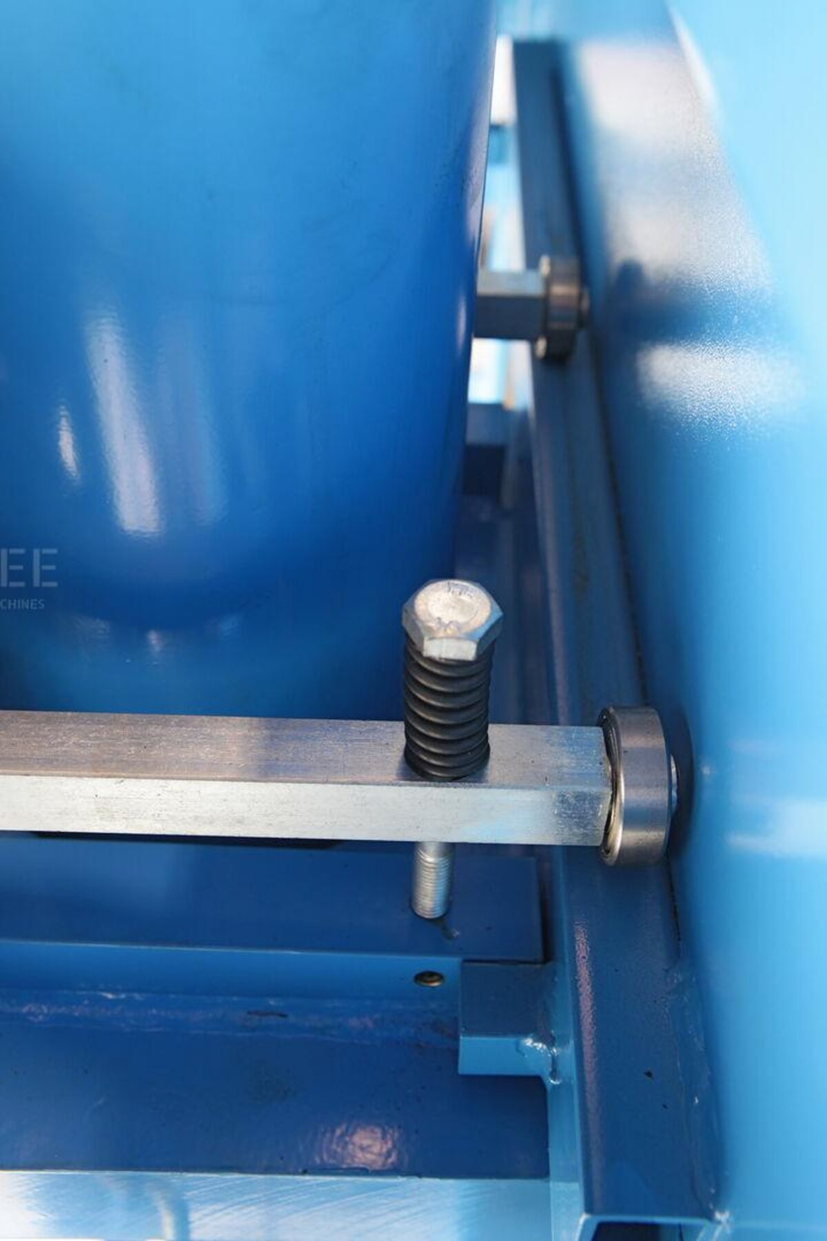 HBM 75 Ton Hydraulische en Pneumatische Raamwerkpers / Werkplaatspers