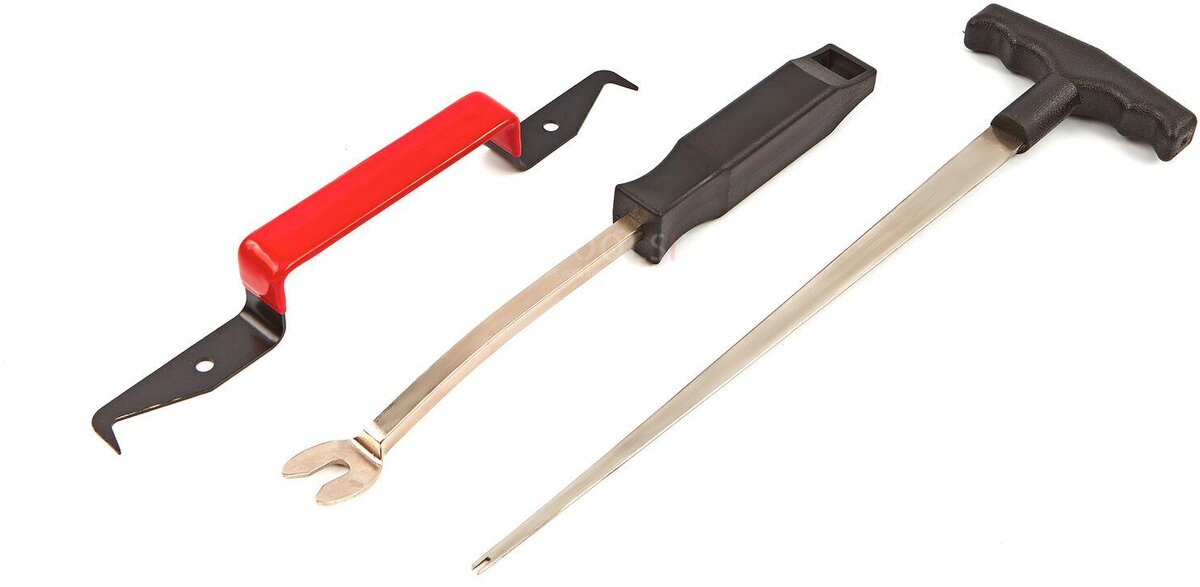 HBM 7-teiliges Autoscheiben-Demontageset komplett