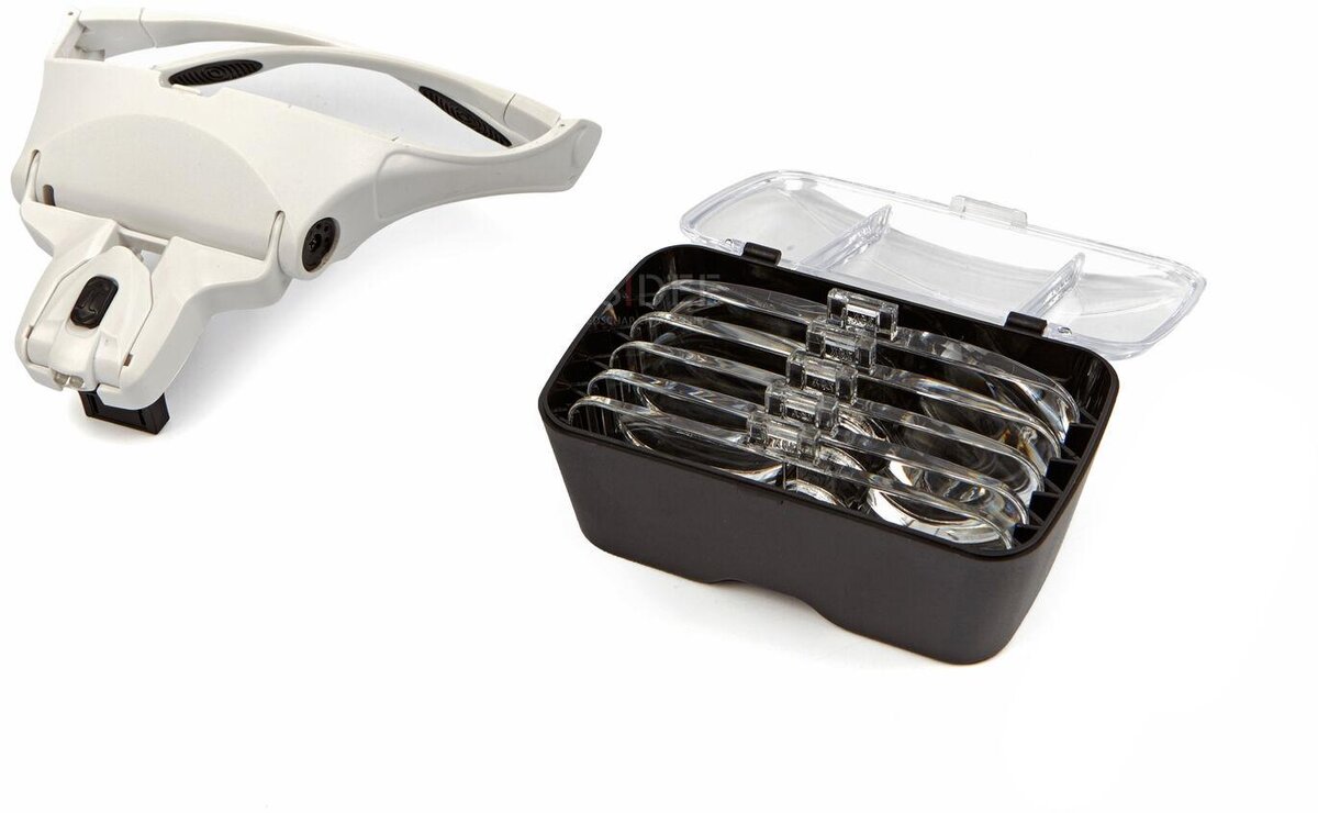 HBM Luxus-Lupenbrille mit 5 Linsen HBM Luxus-Lupenbrille mit 5 Linsen