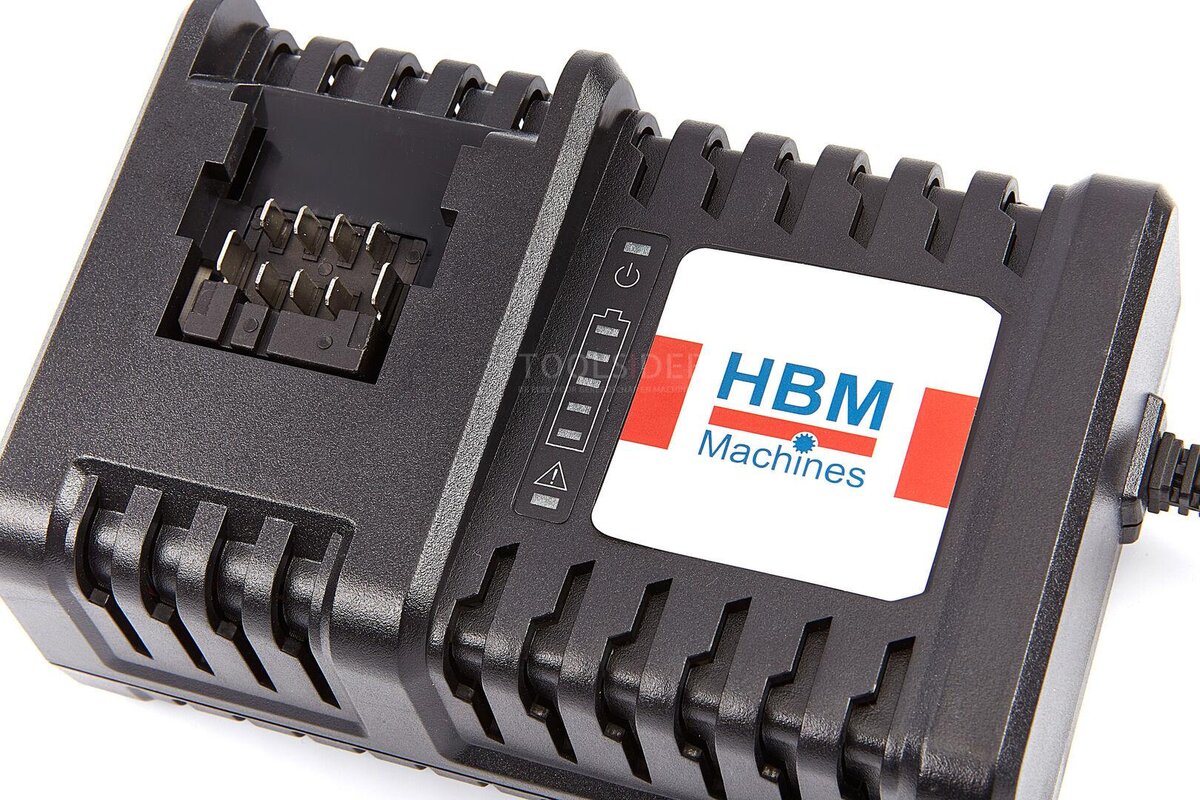 HBM BATTERILADER TBV 1/2 Elektrisk slagnøkkel 18Volt 2.0AH - 250NM