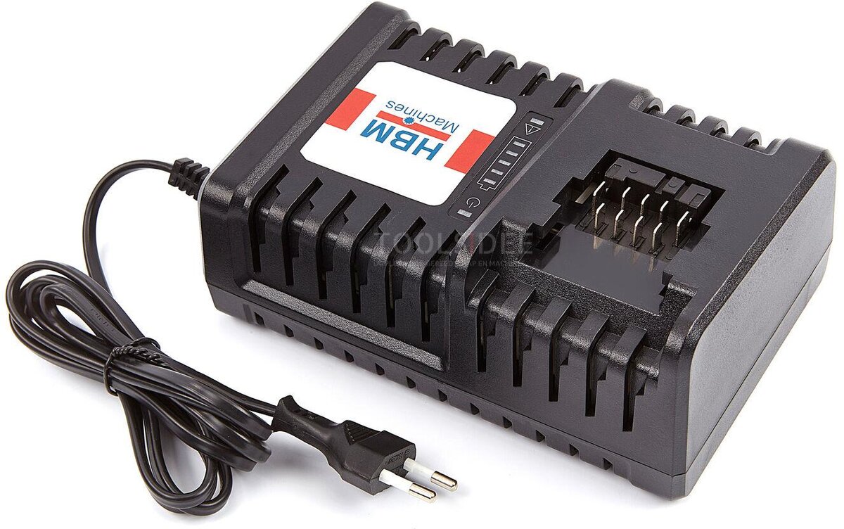 HBM BATTERILADER TBV 1/2 Elektrisk slagnøkkel 18Volt 2.0AH - 250NM