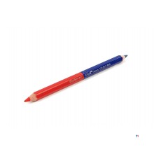 Pica 559 Dubbel penna röd / blå 17,5 cm