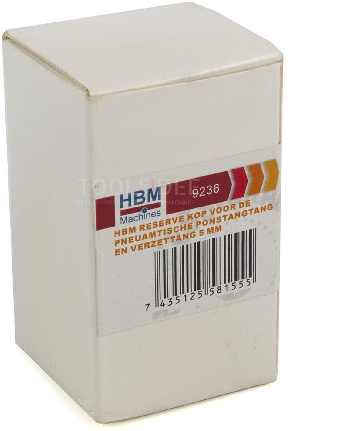 HBM Reserve Kop Voor De Pneumatische  Ponstang en Verzettang 5 mm