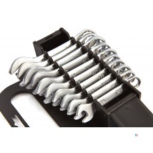 HBM 10 stykke kort engelsk søm - ring nøkkel sett