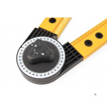 HBM 2 x 500 mm universal vattenpass, blockkrok, gungkrok, cirkeldragare. 