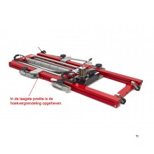 HBM 2500 Kg. Poetsbrug, Autobrug, Bandenbrug, Verstelbaar, Extra Laag HBM 2500 Kg. Poetsbrug, Autobrug, Bandenbrug, Verstelbaar, Extra Laag