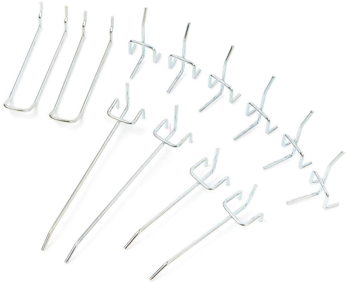 HBM 12-teiliges Hakenset für Werkzeugwand