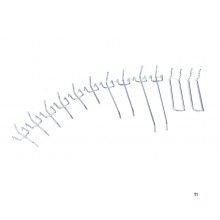 HBM 12-teiliges Hakenset für Werkzeugwand